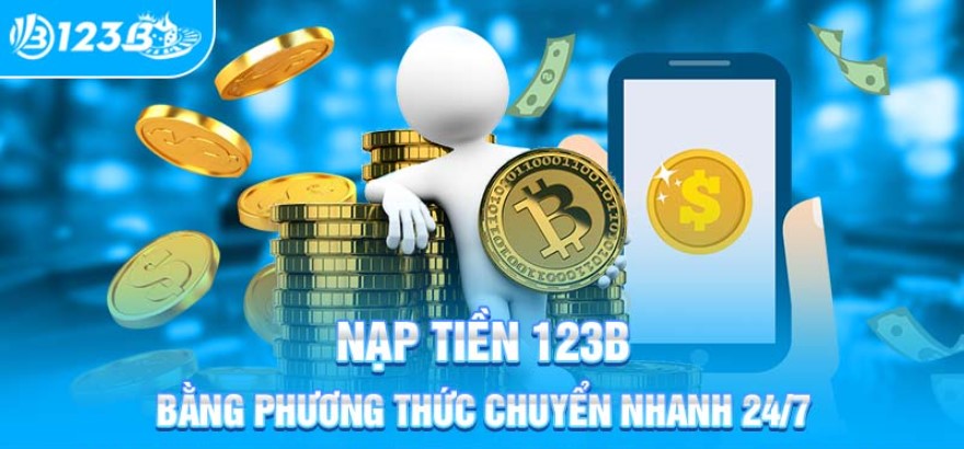 Nạp tiền 123B qua ví điện tử Momo