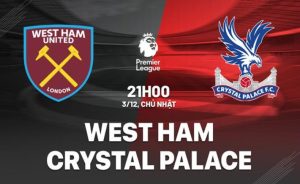 Crystal Palace vs West Ham